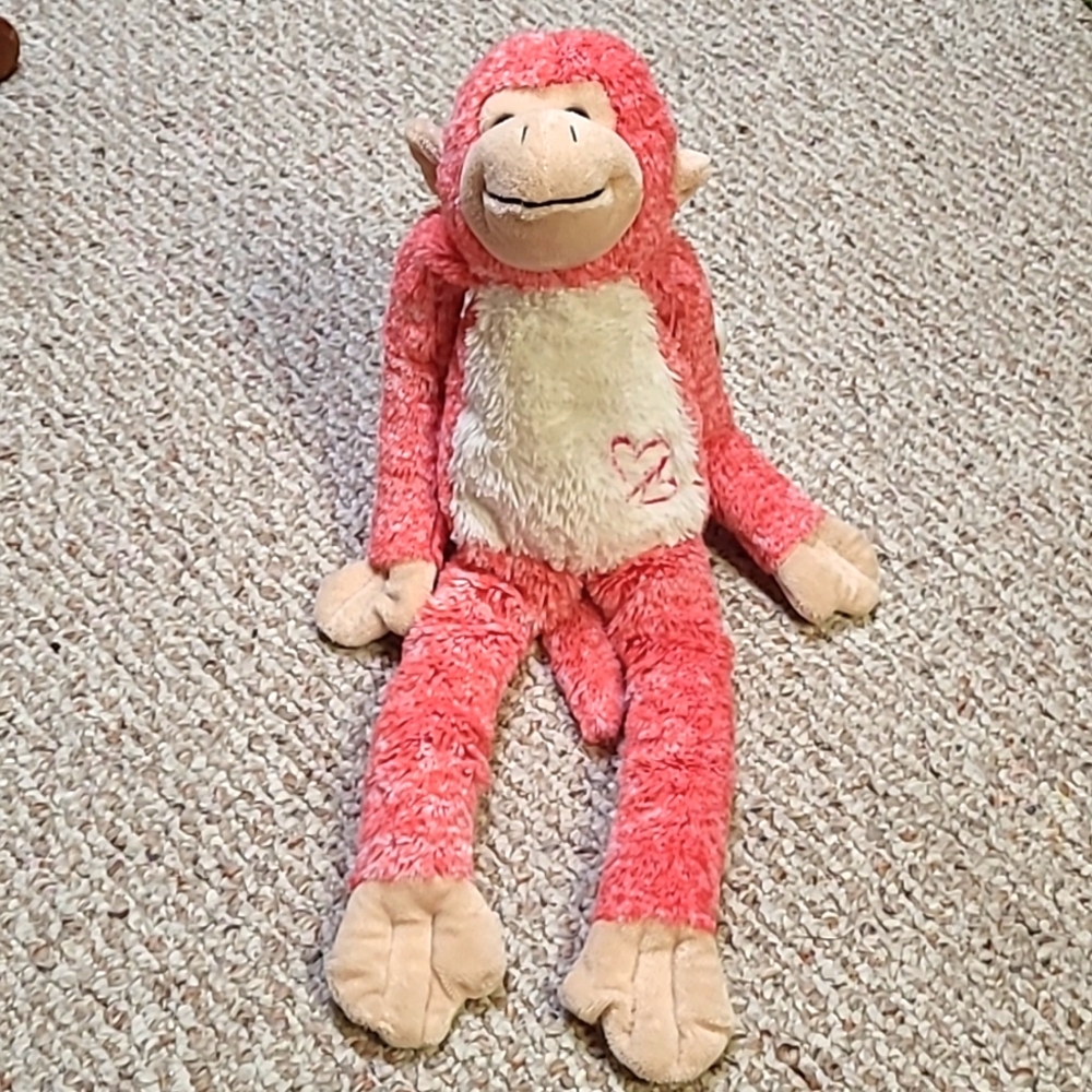 Stuffed Toy Monkey With Strappy Hands Plush Toy